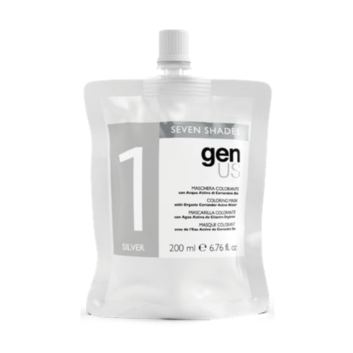 [GENUS370] Mascarilla Shade Color Silver 200 ml.