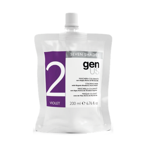 [GENUS371] Mascarilla Shade Color Violet 200 ml.