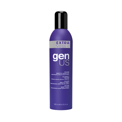 [GENUS655] Extra Silver Ice Effect Mousse 200ml
